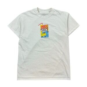 Odd Future T Shirt Men Medium White Juice Box Logo Tyler‎ The Creator Rap Skater